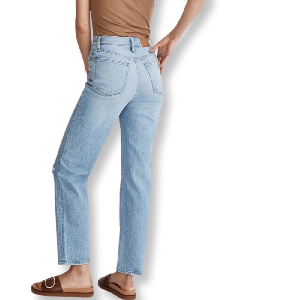 Madewell The Perfect Vintage Straight Jean in Westanna Wash NJ180 W 28” - Picture 6 of 16